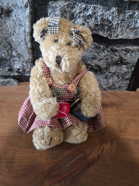 Miss Ellie's Collection Artisan Flair School Themed Bear