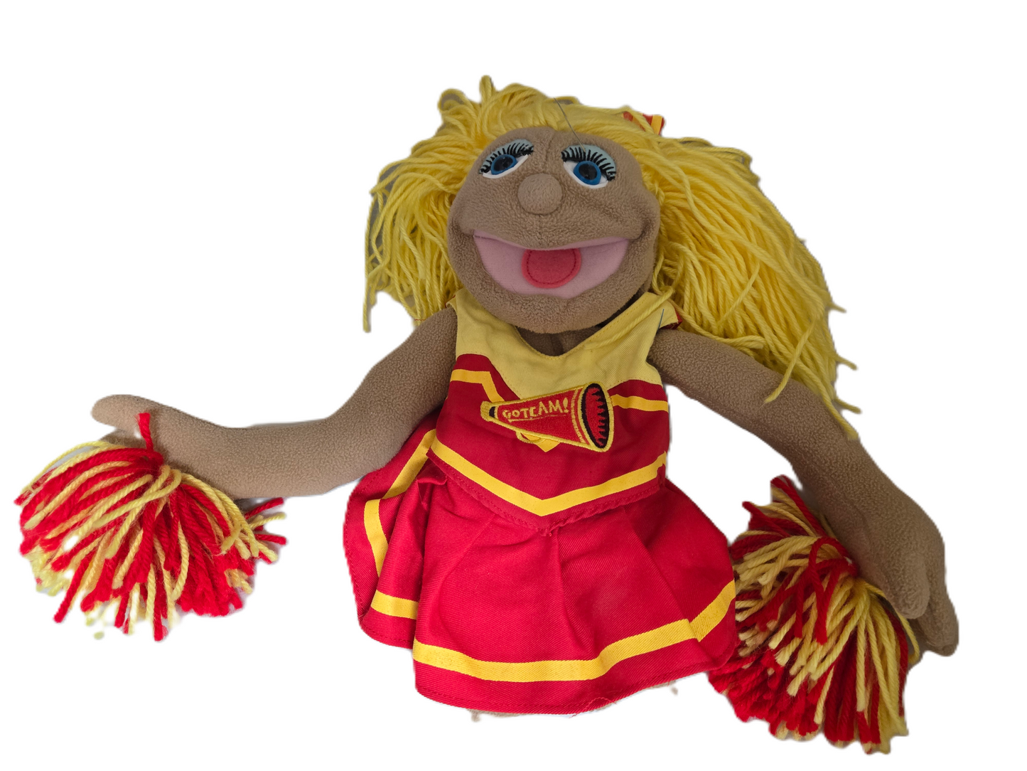 Melissa & Doug Cheerleader Plush Puppet