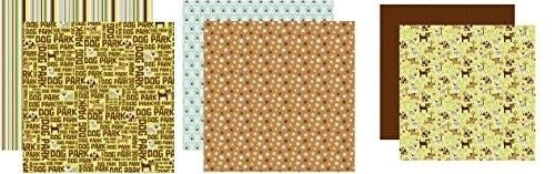 Reminisce Double Sided Paper Set - Dog Park - 3 Different*