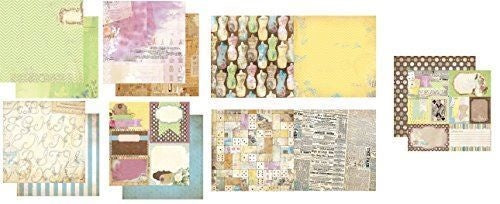 Bo Bunny C'est La Vie Paper Assortment Set