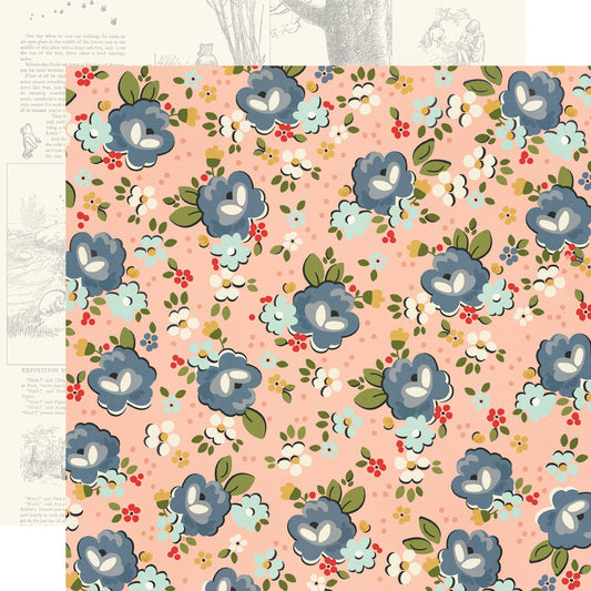 Say Cheese Classic Pooh Splendiferous Scrapbook paper