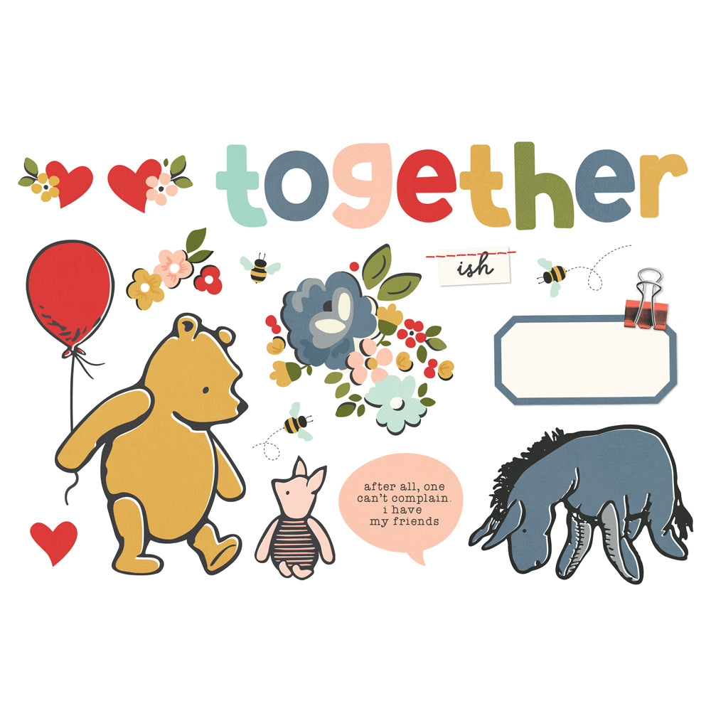 Say Cheese Classic Pooh Page Pieces