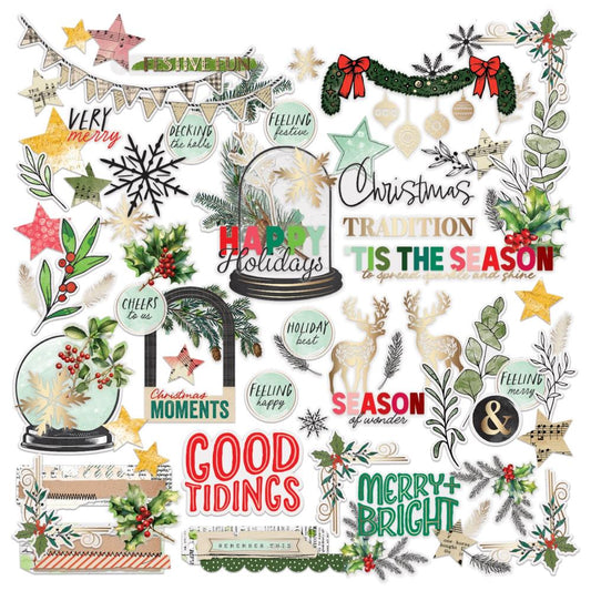 49 and Market Mistletoe and Memories Die Cut Set