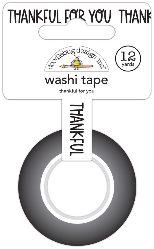 Doodlebug Thankful For You Washi Tape