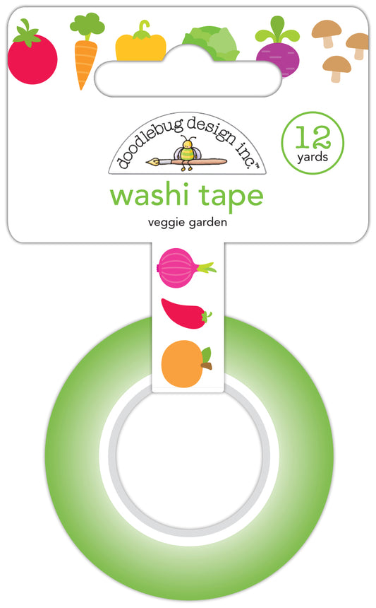 Veggie Garden Washi Tape by Doodlebug Designs