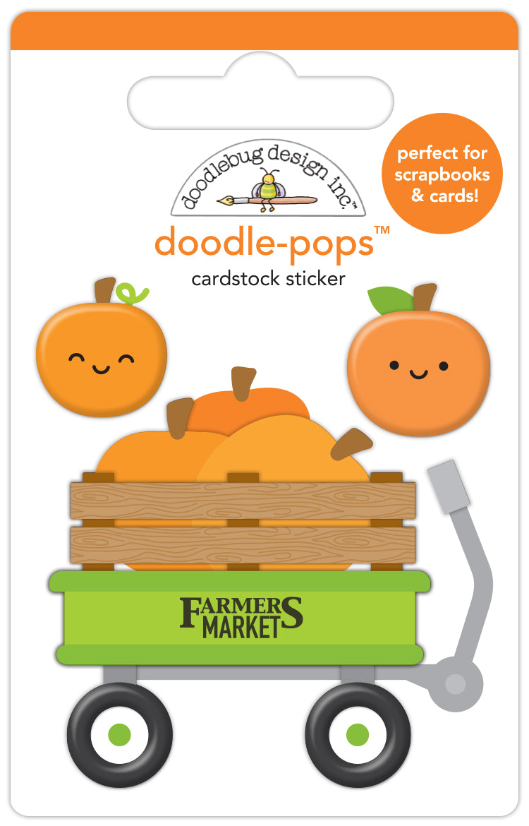 Pumpkin Patch - Farmer's Market Doodle Pop Stickers