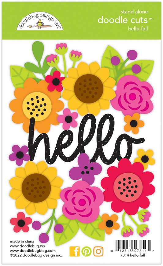 Hello Fall Doodle Cuts