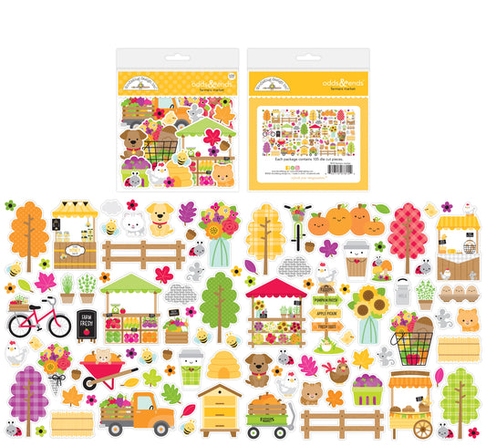 Doodlebug Farmer's Market Odds & Ends Die Cut Set