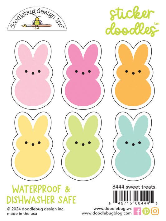 Doodlebug Designs Easter Bunny Peeps Stickers