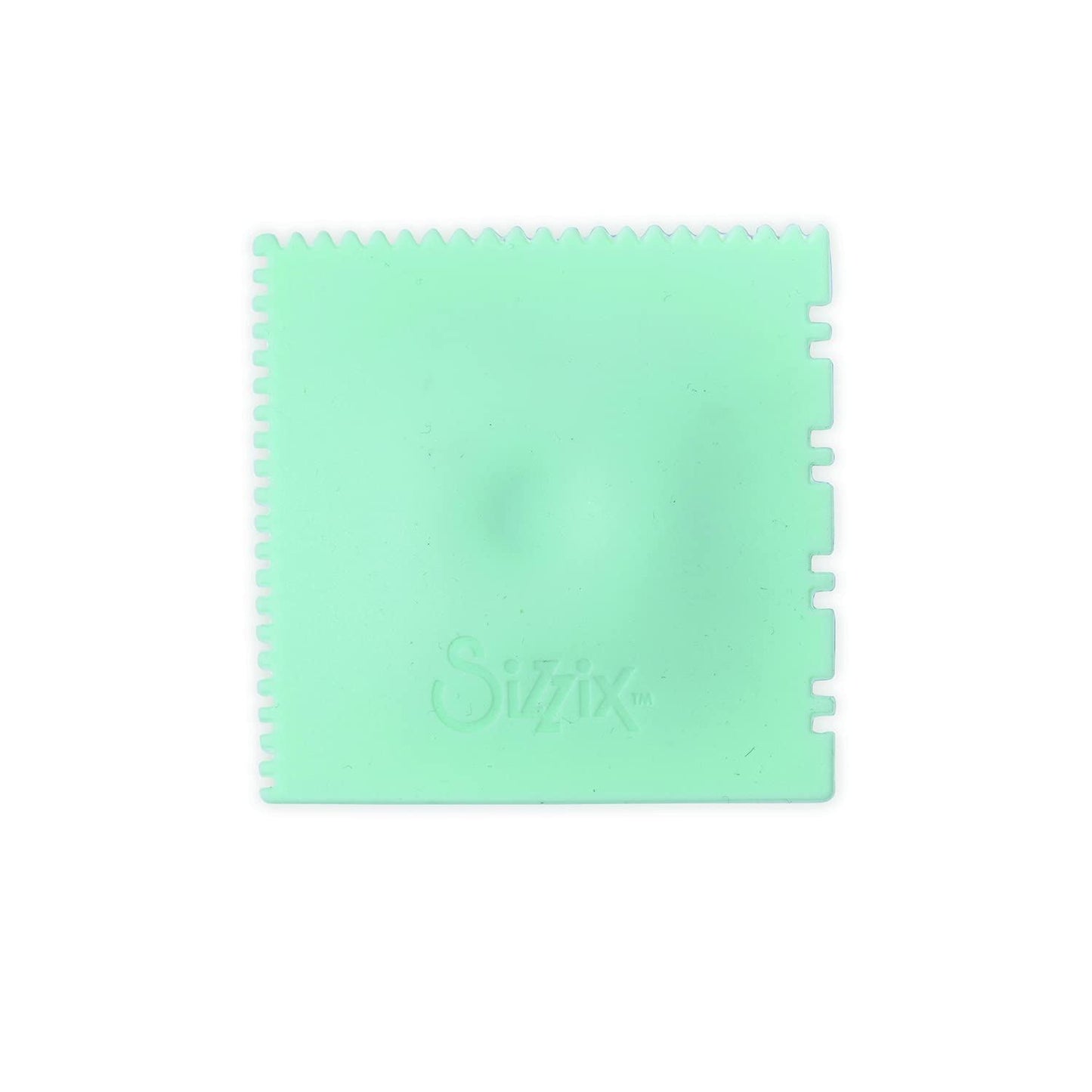 Sizzix Making Texture Tool, 3" x 3", Mint, 665256, Multicolor
