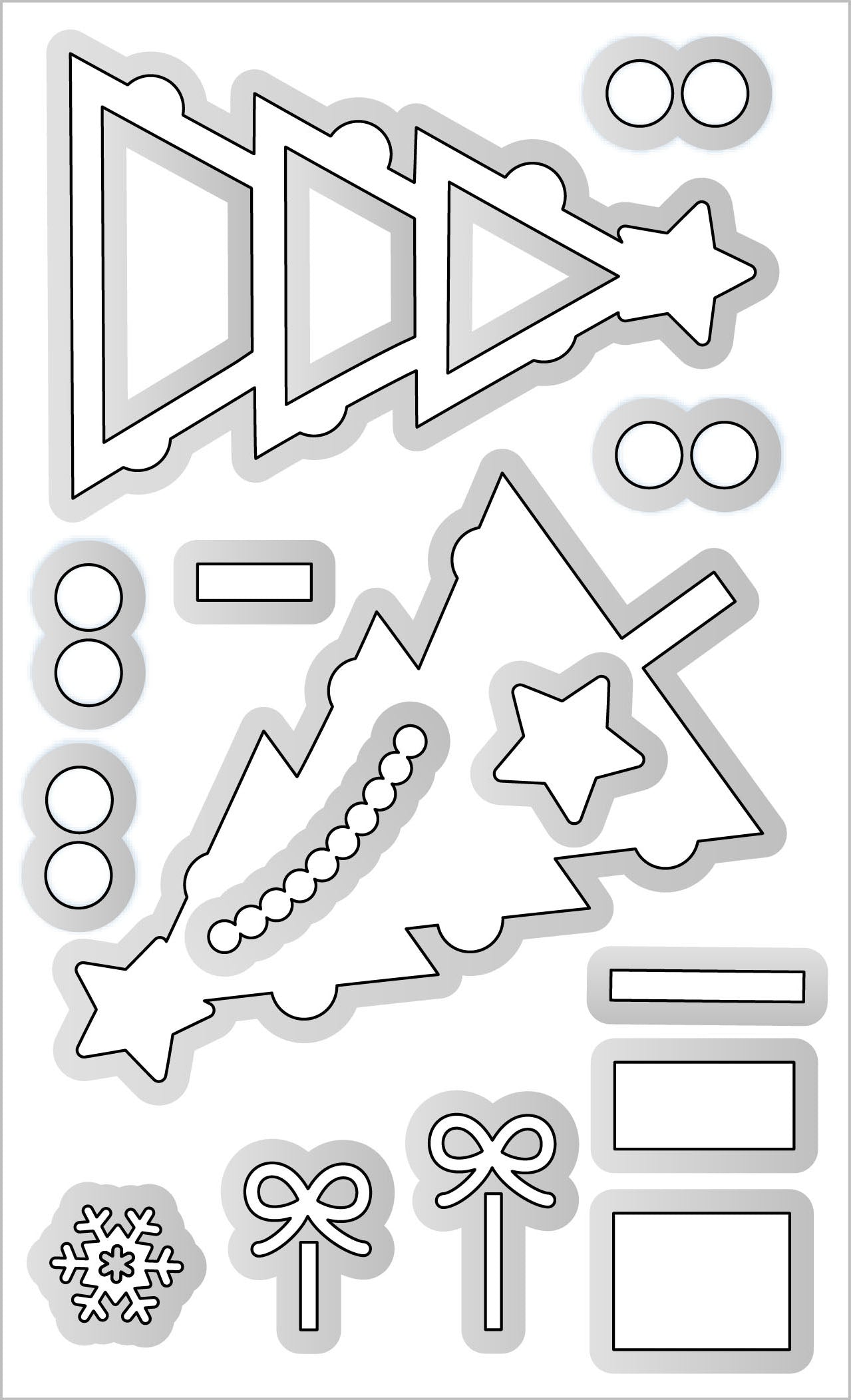 Deck The Halls - Oh What Fun Doodle Cuts
