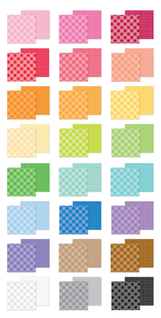Doodlebug Designs 6x8 Gingham Linen Paper Pad