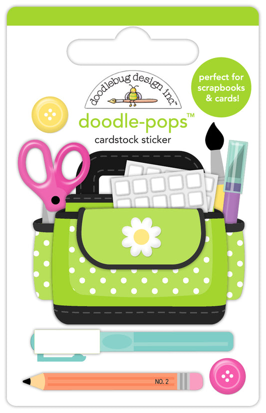 Color Me Crafty Crafty Girl Doodlebug Pop Stickers