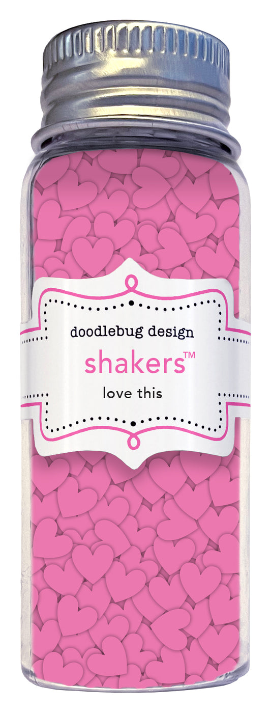 Love This Shaker Embellishments in Jar - by Doodlebug
