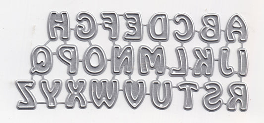Upper Case Alphabet Letter Dies