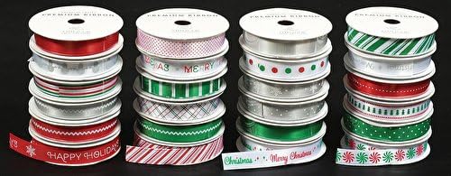 American Crafts Holiday Christmas Ribbon