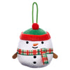 American Greetings Plush Snowman Ornament