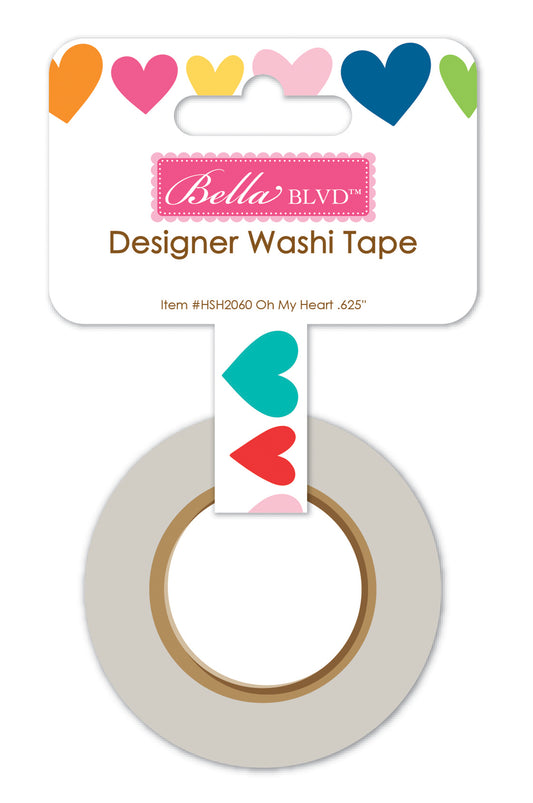 Bella Blvd Oh My Heart Washi Tape