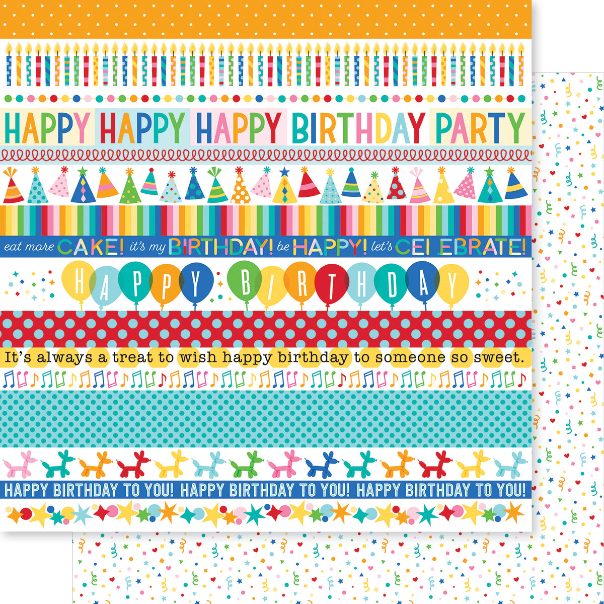 birthday-bash-borders-12x12-scrapbook-paper-country-croppers for Free Printable Birthday Borders For Paper Birthday Bash Borders 12x12 Scrapbook Paper – Country Croppers for Free Printable Birthday Borders For Paper