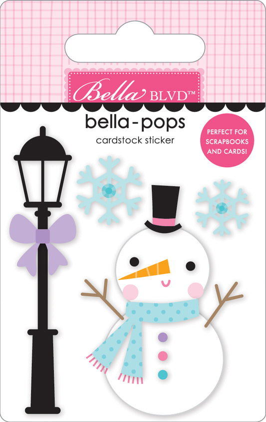 Bella Blvd Frosty Snowman Bella Pops Sticker