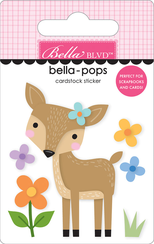 Bella Blvd Adventure Awaits Darling Deer Bella Pops 3d Stickers