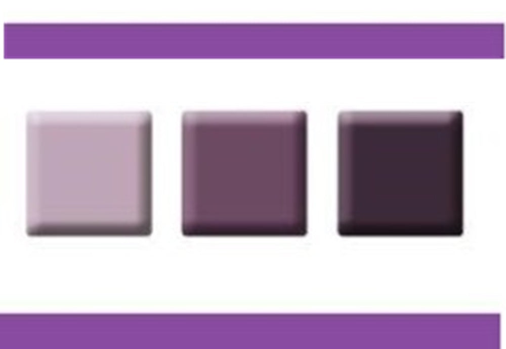 Bazzill Monocramatic VELVET Square Brads Assortment