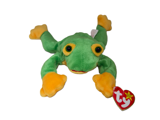 Smoochy Frog Beanie Baby