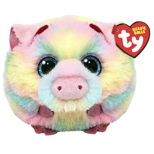 Pastel Pig Pigasso Beanie Ball Plush
