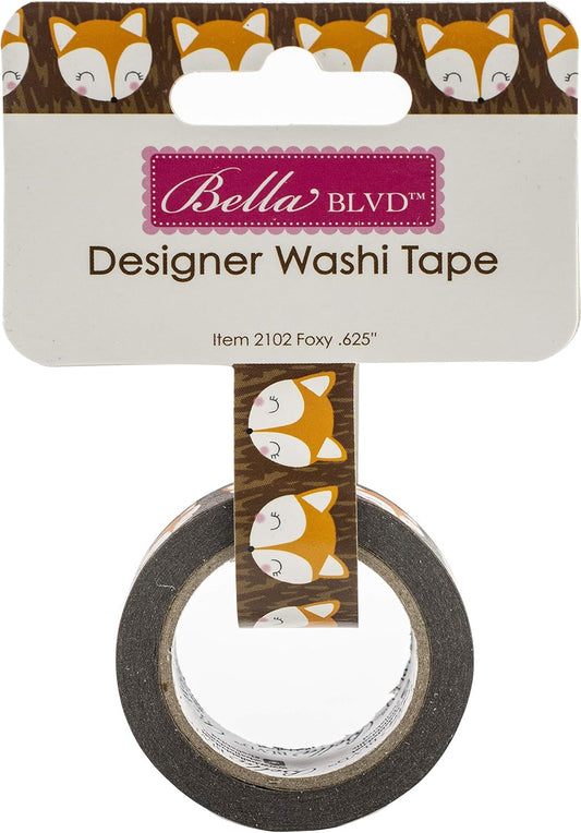 Blla Blvd Lets Go On an Adventure Foxy Washi Tape