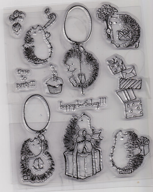 Birthday Hedgehog Stamp Set