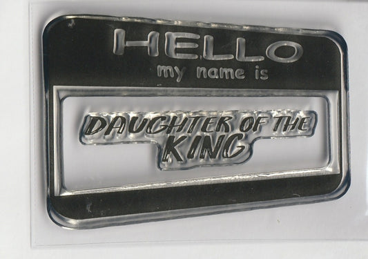 Daughter of the King Religious Stamp by The Well