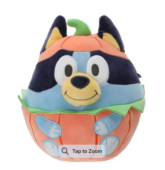 Halloween Bluey Pumpkin Costume Squishmallow