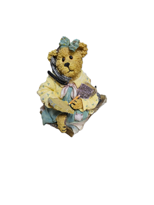 Boyds Bear Figurine - Overworked