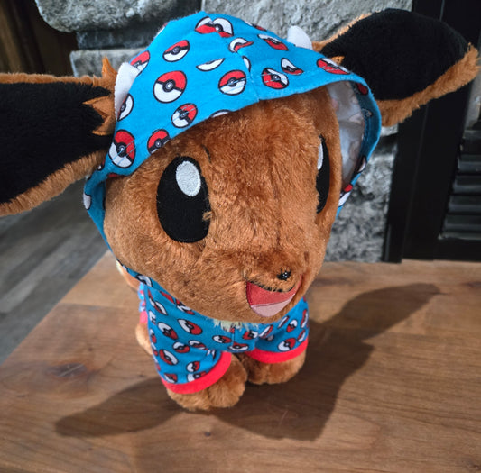 Pokemon Evee Build a Bear Plush - WITH Sound and Outfit