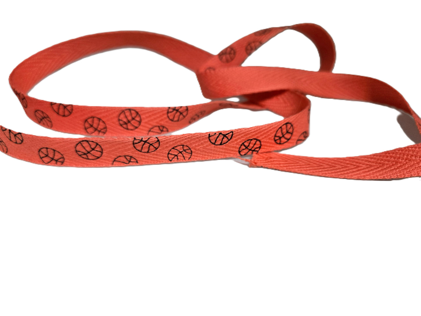 Basketball Sports Printed Twill Ribbon
