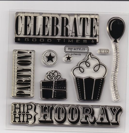 CTMH Good Times Clear Stamp Set