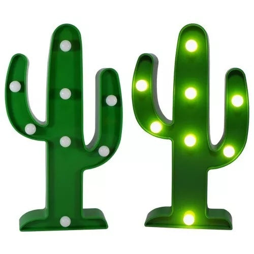 Light Up LED Cactus Light