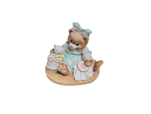 Calico Kitten Friendship Sewn Stitch by Stitch