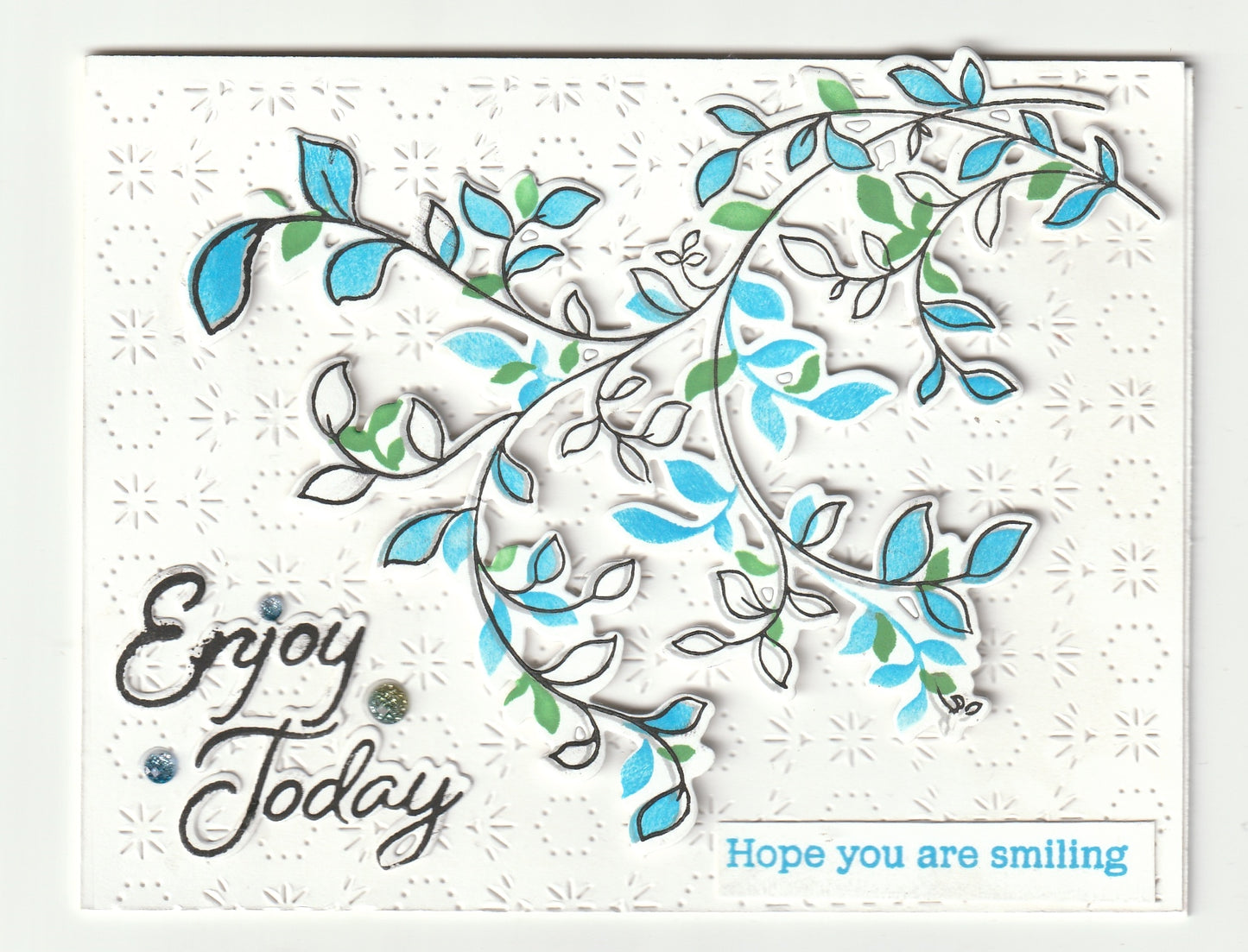 Enjoy Today Hope You Are Smiling Card