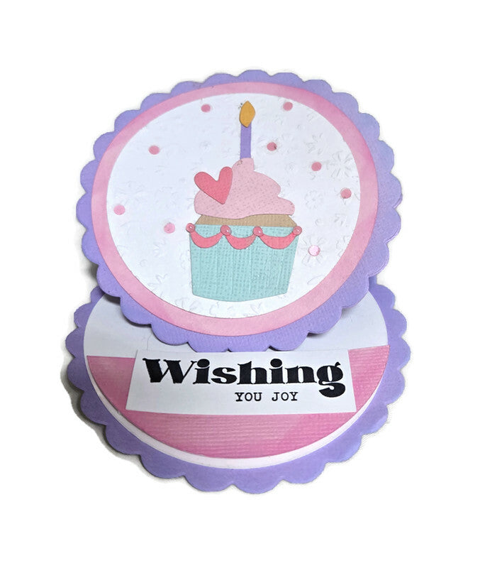 Cupcake Birthday Stand Up Card
