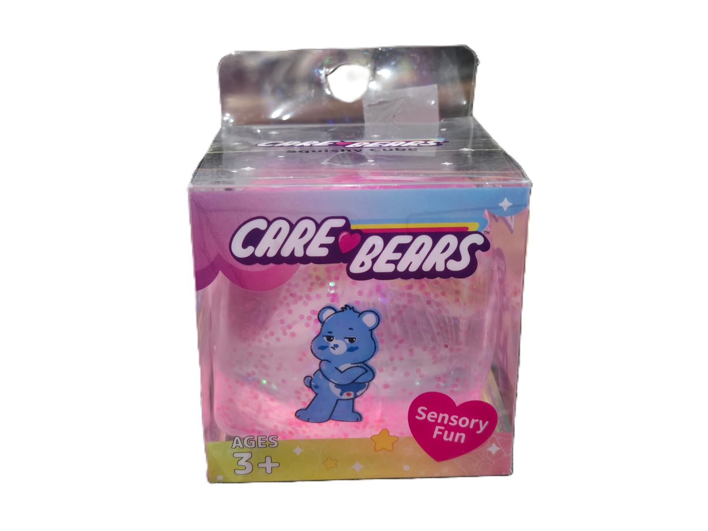 Care Bears Grumpy Bear Squishy Cube Toy