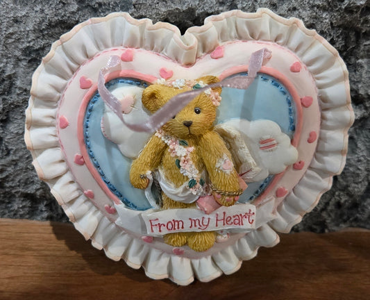 Cherished Teddies From My Heart Plaque