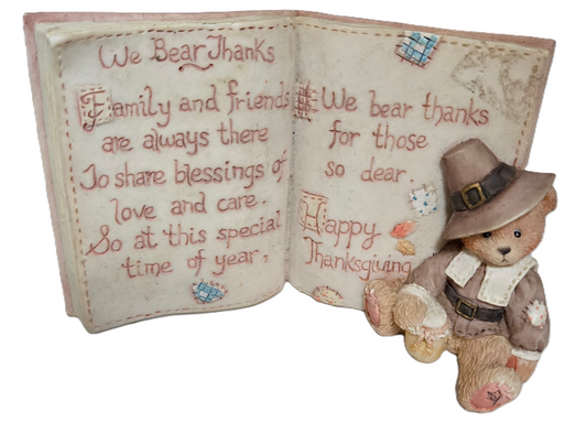 Cherished Teddies We Bear Thanks Figurine