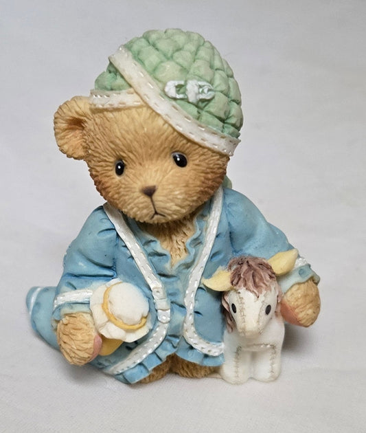 Cherished Teddies Wiseman Edward Figurine