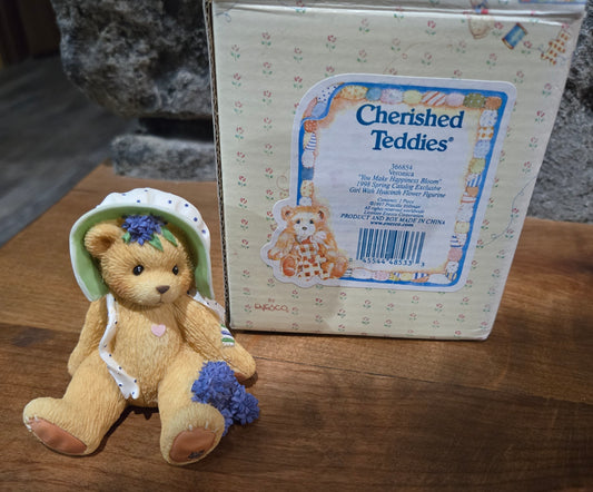 Cherished Teddies Veronica You Make Happiness Bloom