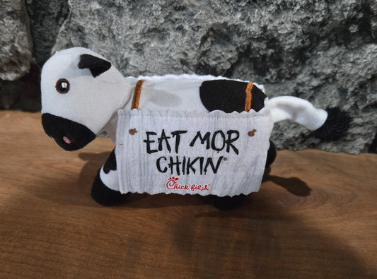 Chick Fil A Eat Mor Chikin Plush Cow