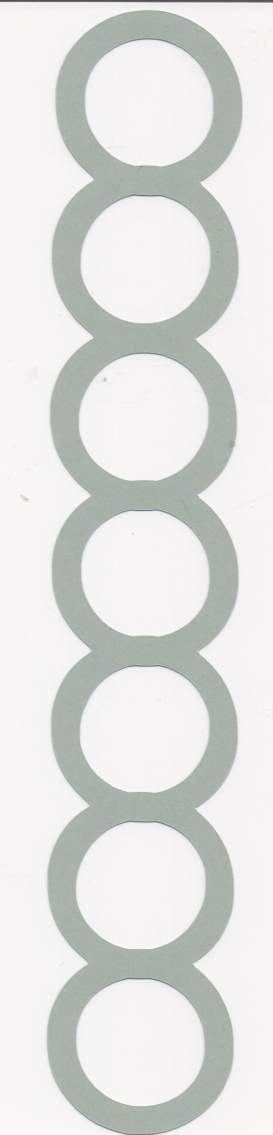 Circle Border Die Cut