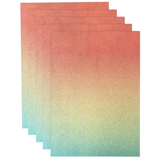 Mermaid Shimmer Ombre Cardstock