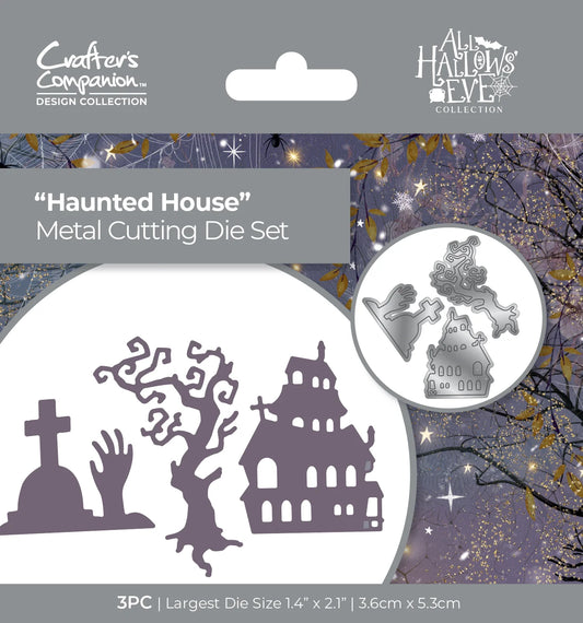 Crafters Companion All Hallows Eve Haunted House Die Set