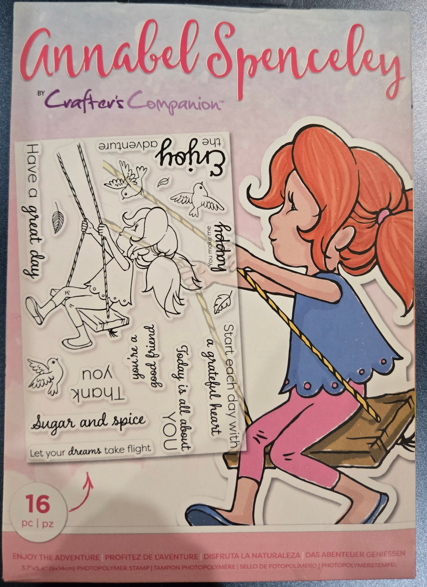 Annabel Spenceley Stamp Set by Crafters Companion